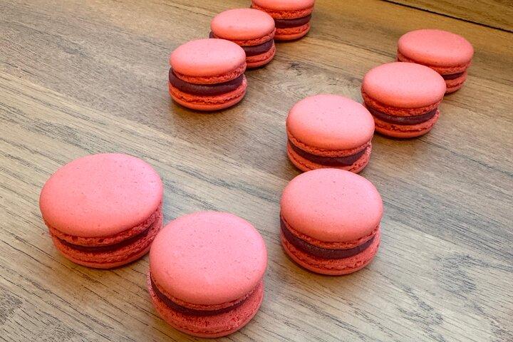 Macaron-bakles in Parijs met een chef-patissier