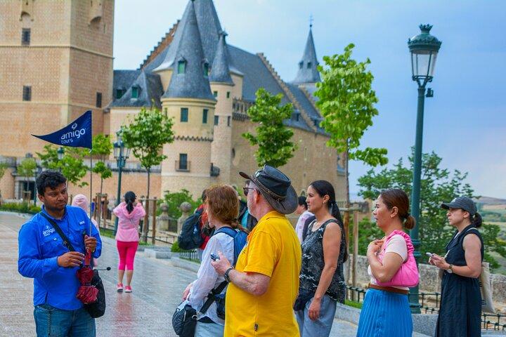 De Madrid : Toledo & Segovia Day Tour com almoço e bilhetes