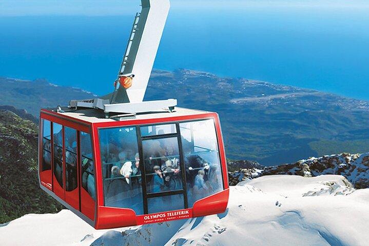 Excursion de 2 heures en téléphérique Olympos vers les montagnes Tahtali depuis Kemer