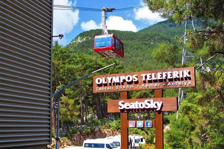 ケメル発タフタリ山脈への2時間オリンポス ケーブル カー ツアー