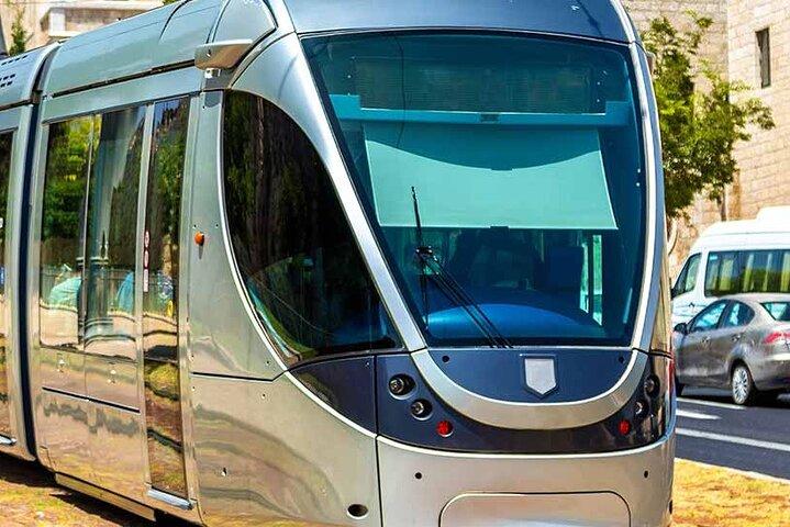 Langs het pad van de lightrail van Jeruzalem - privétour