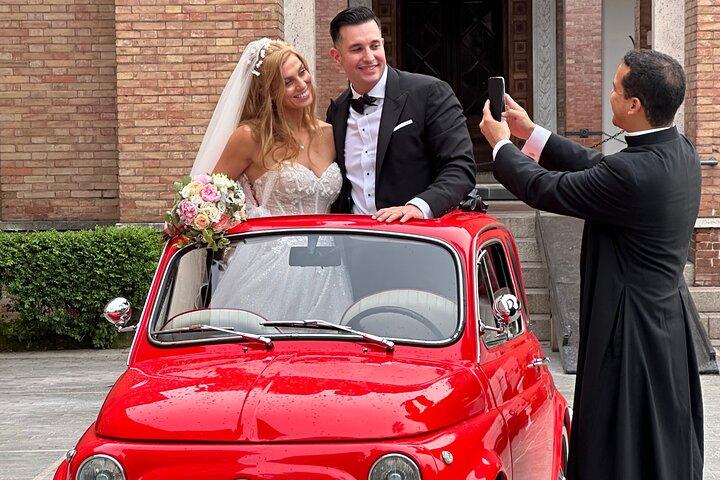 Tour privado de Fiat Vintage en Roma