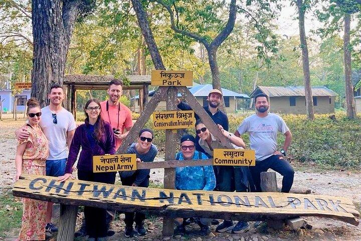 Nepal: Katmandu, Chitwan og Pokhara 8 dages tur - privat / gruppe