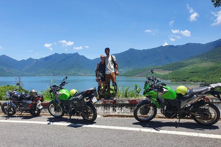 Passeio de moto de Hue a Danang ou Hoi An via Hai Van Pass