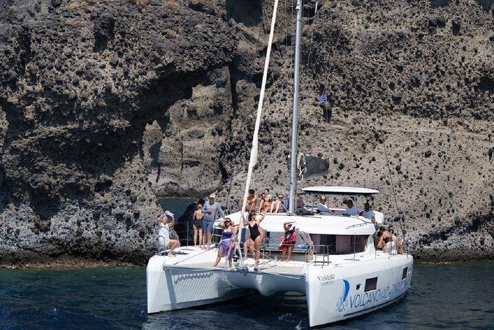 Crucero por la Caldera por la mañana con barbacoa y bebidas