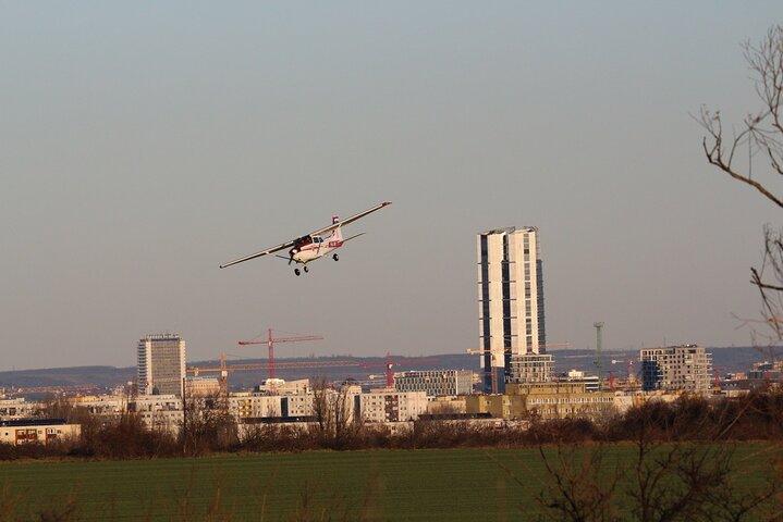 Sightseeingflyg över Budapest