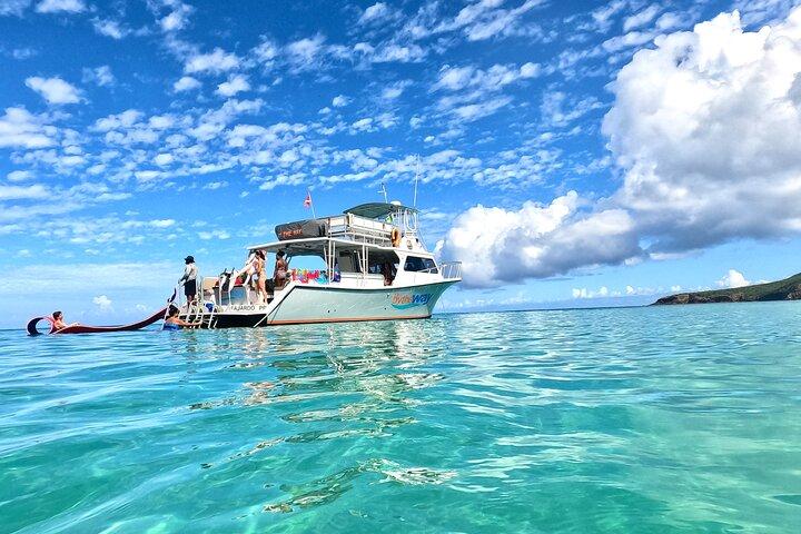 Culebra Motorboot Schnorcheln & Strandtour All Inclusive