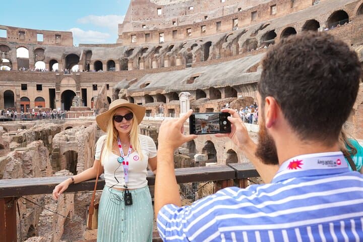Rome: Colosseum with Roman Forum & Palatine Hill + Arena Optional
