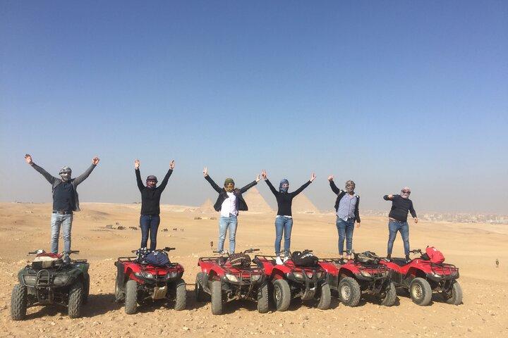 Giza Pyramids Tour Quad Bike, Camel Ride med panoramaudsigt
