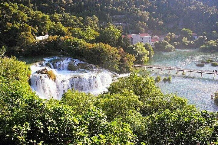 Krka Waterfalls gruppetur fra Split