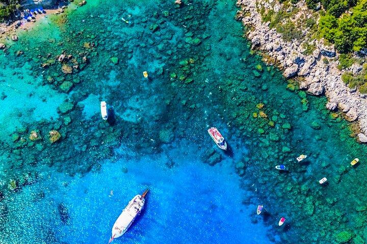 Croisière d'une journée à Rhodes (avec déjeuner et boissons illimitées) 5,5 heures