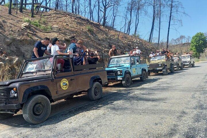 Jeepsafari en Canyon-boottocht vanaf Side met lunch