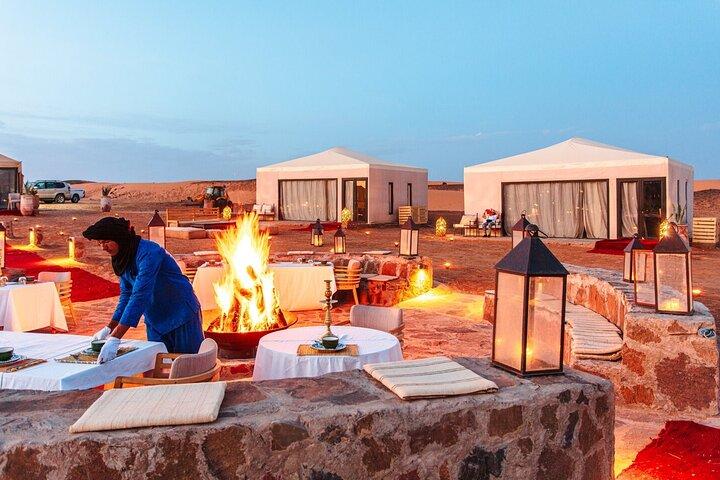 Excursão de luxo de 2 dias no deserto de Errachidia às dunas de Erg Chebbi