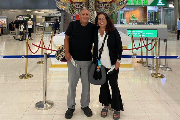 Transfert privé de l'hôtel à Bangkok à l'aéroport
