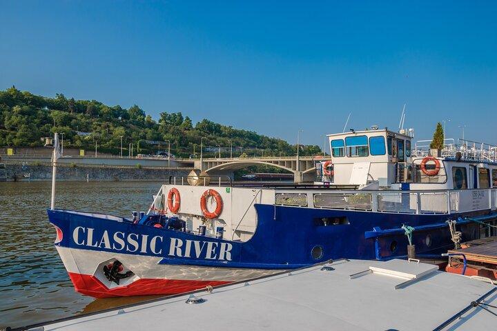 Praag Panoramische Vltava Rivier sightseeing Cruise