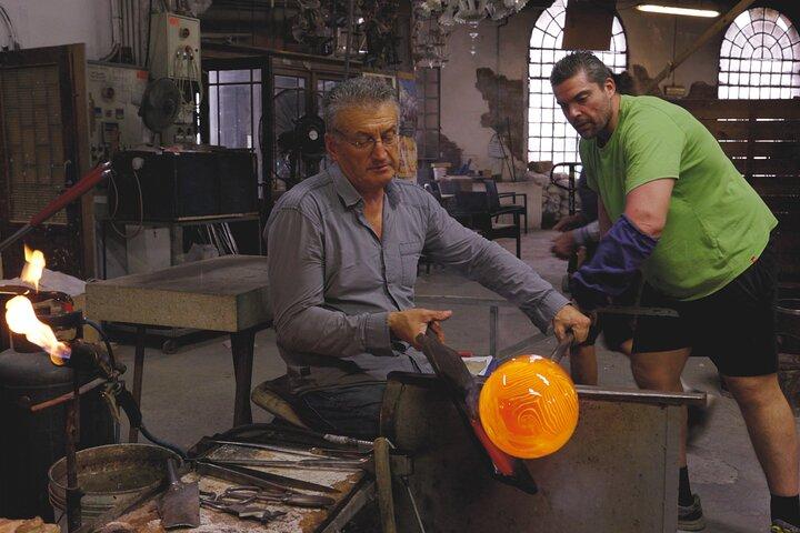 Experiência de sopro de vidro com Glass Master