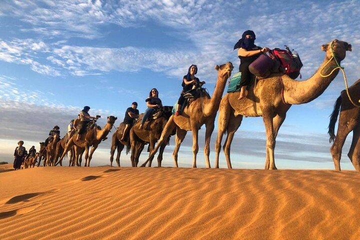 Marrakech à Fès via le désert de Merzouga 3 jours au Maroc Sahara