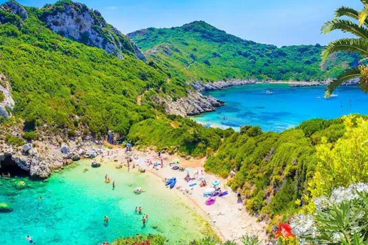 Melhor passeio de Corfu com passeio de barco e cidade velha para os passageiros de cruzeiro