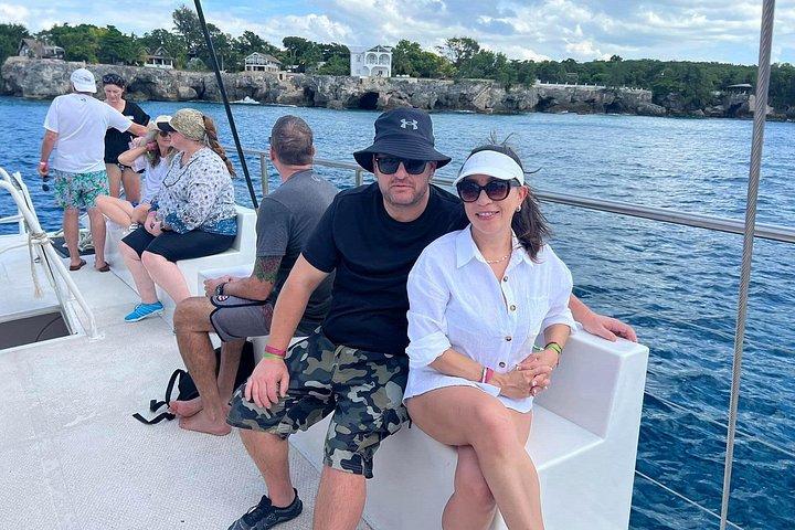 Zipline and Catamaran Cruise Experience