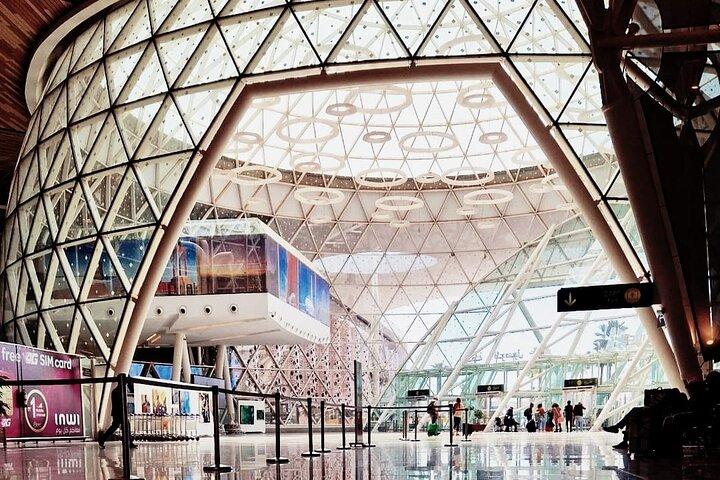 Transferência privada do aeroporto de Marrakech para hotéis/Riads de Marrakech