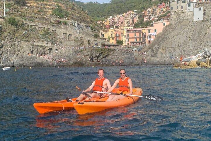 Cinque Terre Kajak-Abenteuer ab Riomaggiore