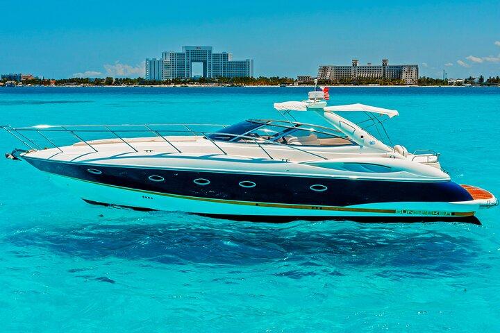 Aluguel de iate premium privado 46FT em Cancún
