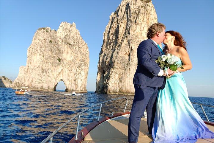 Capri Samba-boottocht, zeil in stijl per boot.