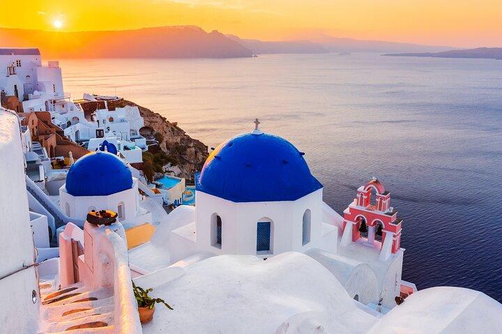 Descubra a excursão terrestre privada de Santorini