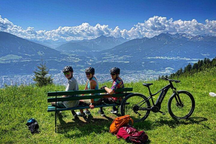Excursões panorâmicas de bicicleta elétrica em Innsbruck