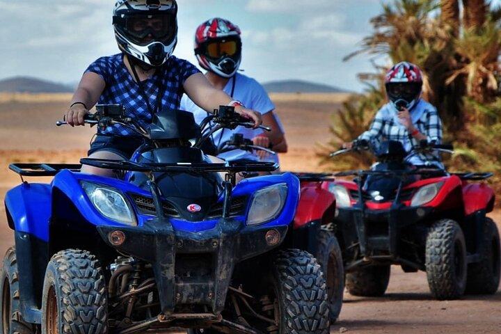 Marrakech Palmeraie Quad Bike Desert Adventure