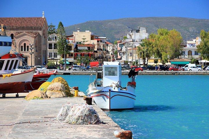 ギリシャの真珠;セミ–ツリーダーと車でプライベートツアー