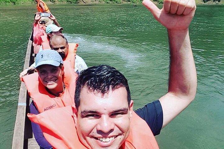 Comunità indigena Embera Cascata e foresta pluviale