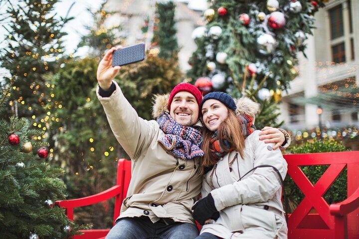 チューリッヒの魅惑のクリスマスプライベートウォーク+グリューハヴァインマグカップ