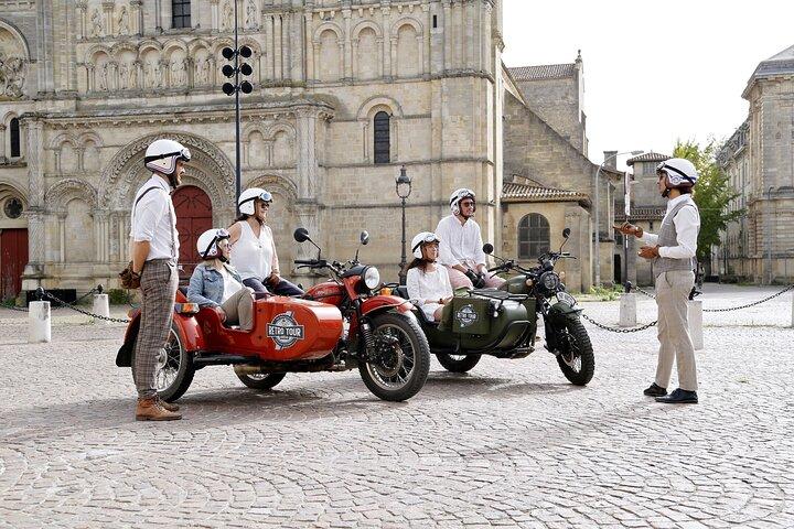 Burdeos en 3 horas con degustaciones, en sidecar privado