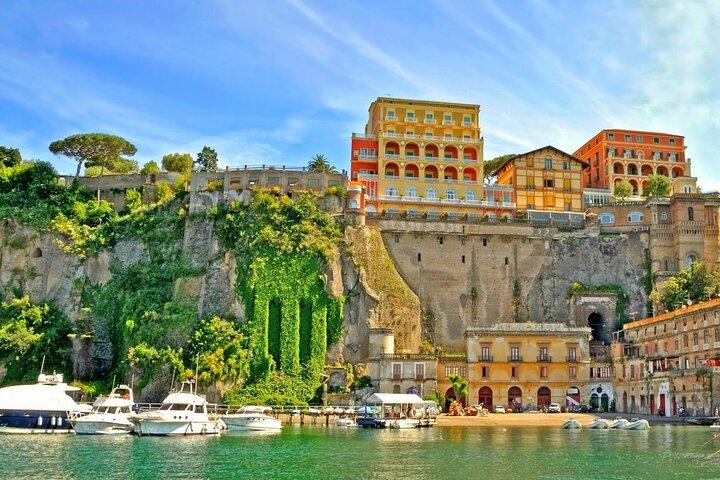 Luxe privétour: kust van Sorrento, Pompeii en de Vesuvius