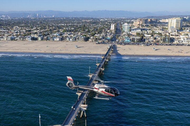 Helikopterrundflug an der kalifornischen Küste ab Long Beach