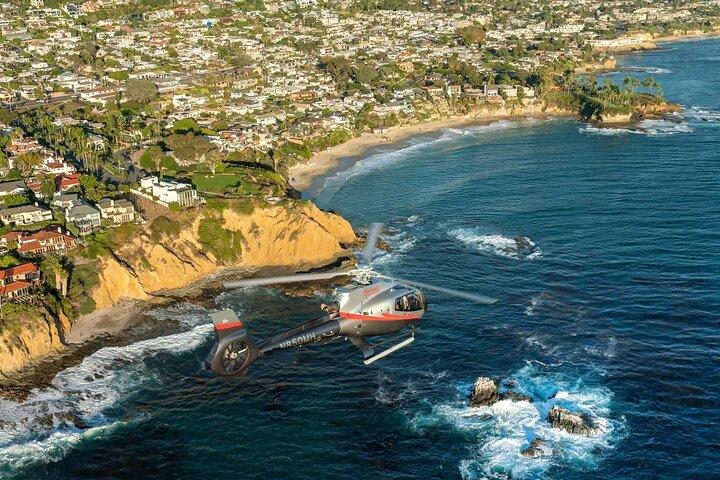 Helikopterrundflug an der kalifornischen Küste ab Long Beach