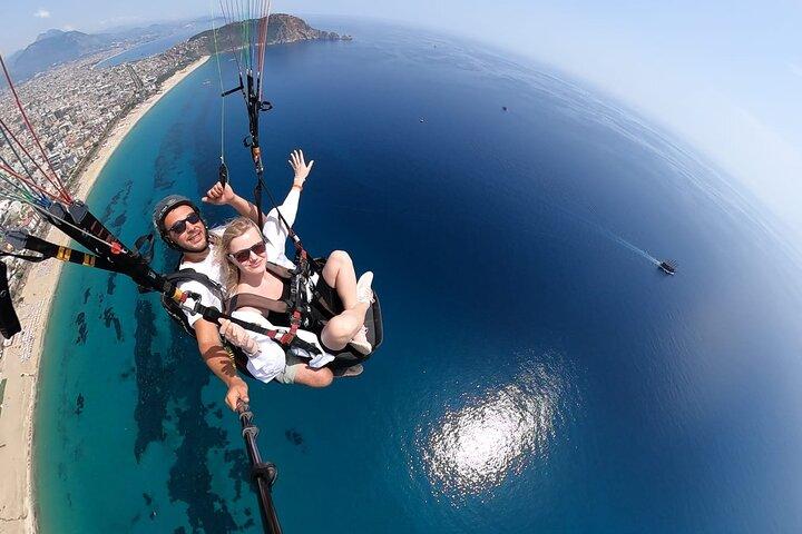 Side Paragliding i Kleopatra Beach
