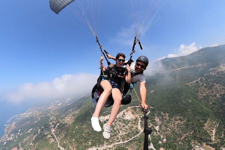 Side Paragliding i Kleopatra Beach