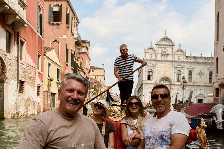 Venezianische Prachtwanderung, Gondel, Dogenpalast, Markusplatz