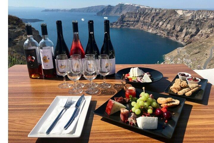 Tour privado del vino de Santorini