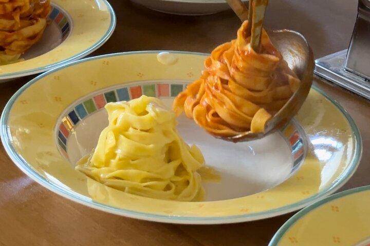 ミラノ：シェフの家でパスタティラミス料理教室（少人数）