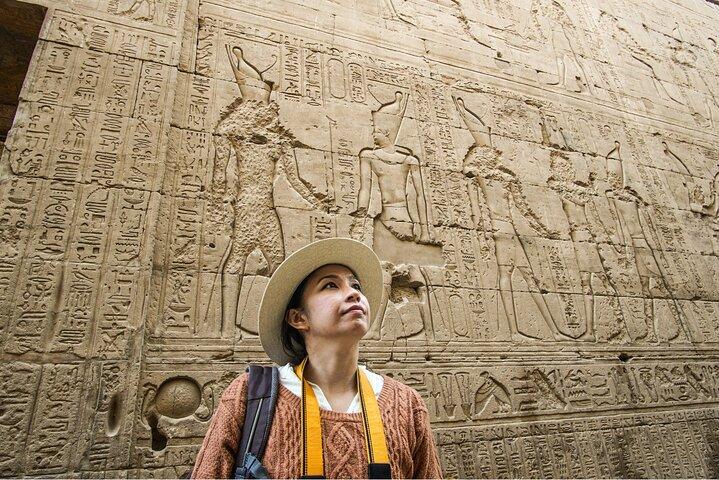 Privétour van een hele dag van Luxor naar Edfu, Kom Ombo en Aswan