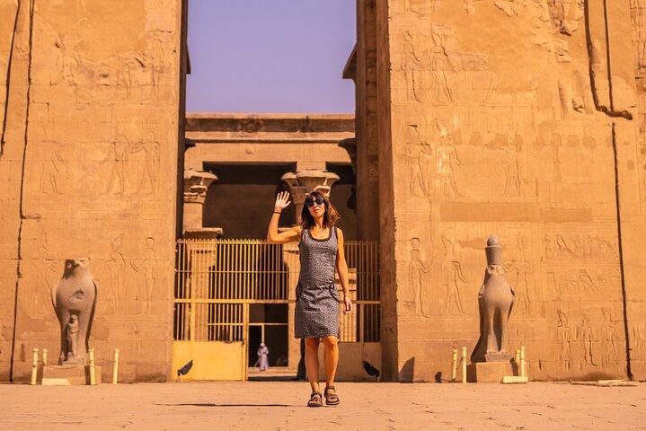 Privétour van een hele dag van Luxor naar Edfu, Kom Ombo en Aswan
