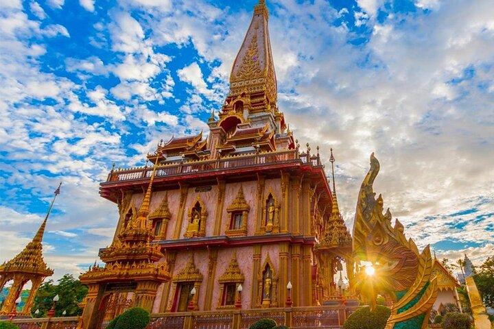 Tour por la ciudad de Phuket con Wat Chalong, Gran Buda y famosos miradores
