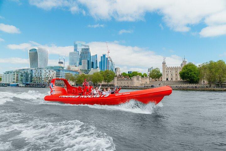 Theems High-Speed Zone Speedboot in Londen
