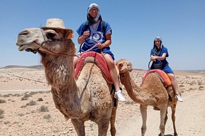 Magical Sunset Camel Ride with Moroccan Dinner in Agafay Desert