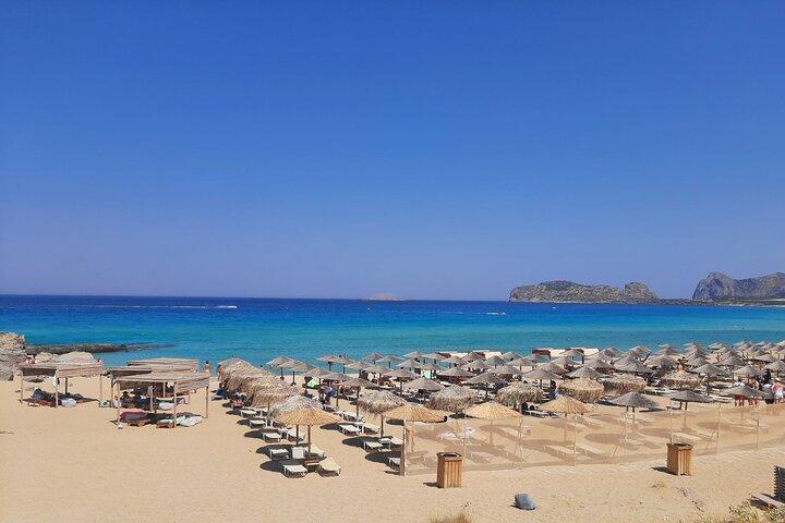 Falasarna Beach Privat Jeep Tour med liggestole og frokost
