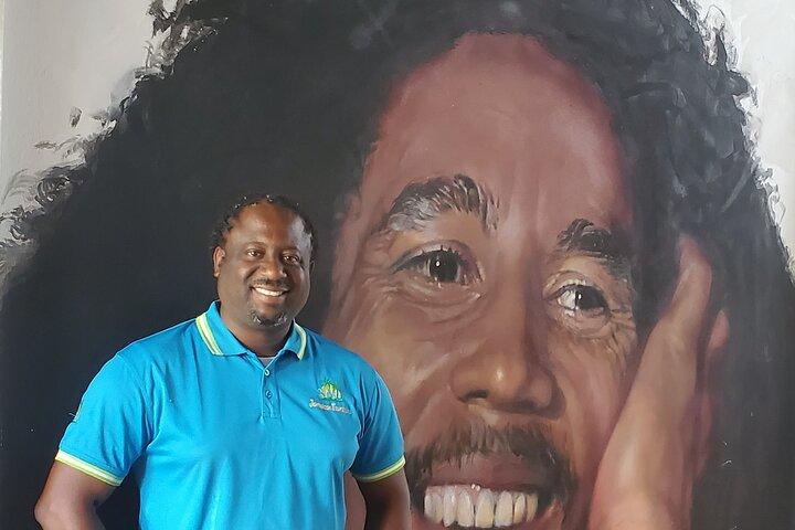 Bob Marley Nine Miles Shuttle med optagelser.