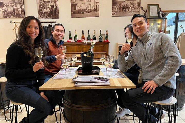 Bubble Champagne Tour från Epernay (Halvdagstur för liten grupp)